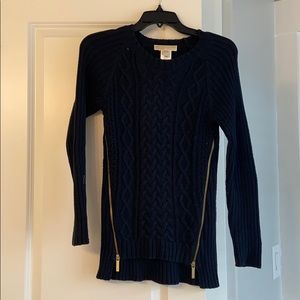 Michael Kira Cable Knit Sweater